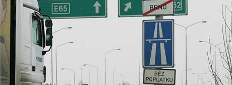 Úsek dálnice D2 z Brna do Bratislavy bez poplatku