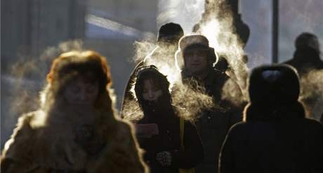 Rusk zima. Moskvu suuj dvacetistupov mrazy u nkolik dn. (15. prosince 2009)