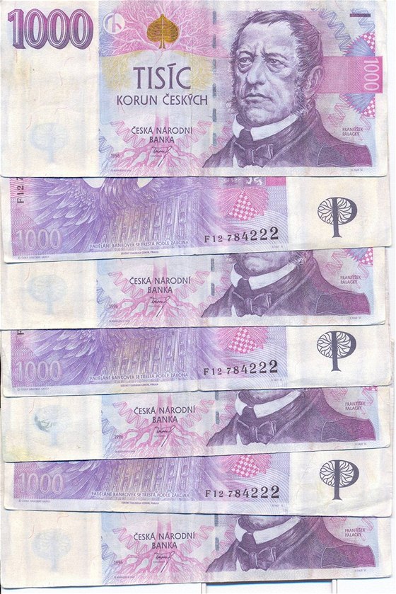 Ve Zlínském kraji se letos objevilo u 89 padlaných bankovek.