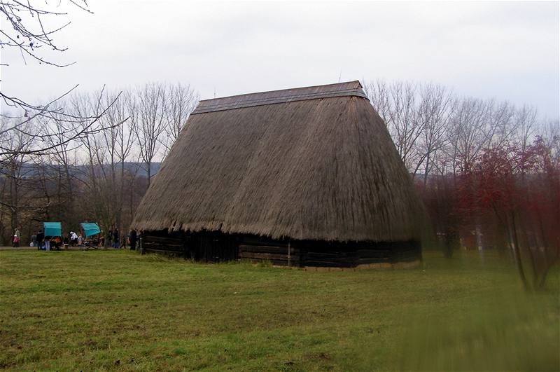 Skanzen v Kouimi, stodola