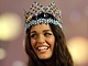 Miss World 2009 se v Johannesburgu stala Kaiane Aldorinov z Gibraltaru (12. prosince 2009)