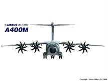 Airbus A400M - model vygenerovan potaem