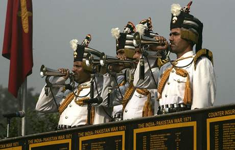 Indití vojáci na pehlídce v Dillí (ilustraní foto) 