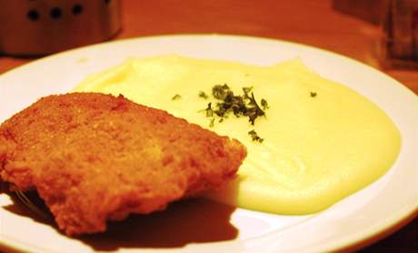 Restaurace Vesel Vaice: poledn menu, Cordon bleu