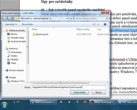 Tipy a triky pro Windows 7