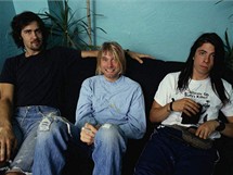 Nirvana (zleva Chris Novoselic, Kurt Cobain, Dave Grohl)