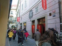 Muzeum sexu v Praze v Melantrichov ulici nedaleko Staromstskho nmst
