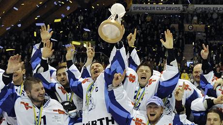 Vítzové Spenglerova poháru: hokejisté Dinama Minsk 