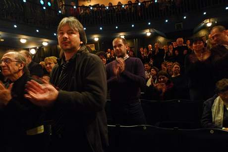 Dkovn po premie 9. ledna 2010 - potlesk ve stoje, spokojen publikum