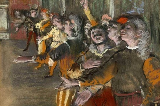 Obraz Sboristé Edgara Degase zmizel z muzea Cantini v jihofrancouzském Marseilles.