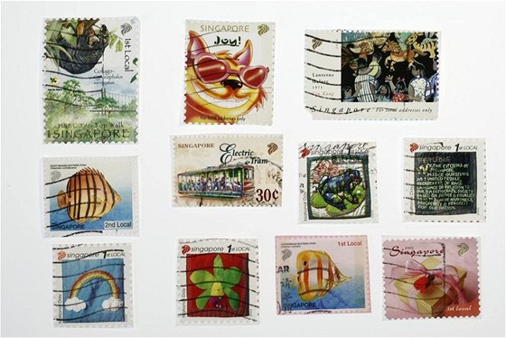 Singapurský filatelista slovenskému kolegovi odepsal a poslal známky na výmnu po tinácti letech. Ilustraní foto.