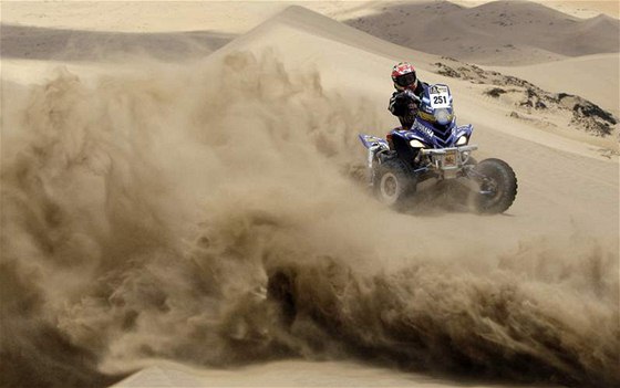 Marcos Patronelli na Rallye Dakar 