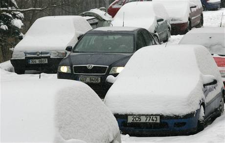 Na sdliti v Dn napadlo asi 15 centimetr snhu