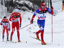 Luk Bauer na trati zvodu 20 km klasicky