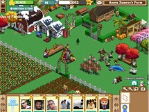 Hra Farmville na sociln sti Facebook