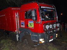 Bivak v bahn pi Rallye Dakar 2010
