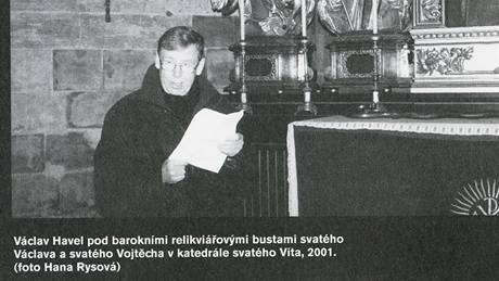 Reprodukce z knihy Martina C. Putny Spiritualita Václava Havla 