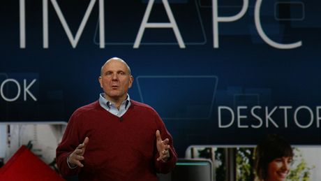 Steve Ballmer se nechává unést novinkami Microsoftu