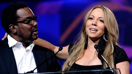 Mariah Carey a reisér Lee Daniels pi pebírání ceny za film Precious