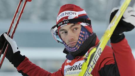 Petter Northug jako vítěz podniku Tour de Ski v Oberhofu Petter Northug jako vítěz podniku Tour de Ski v Oberhofu
