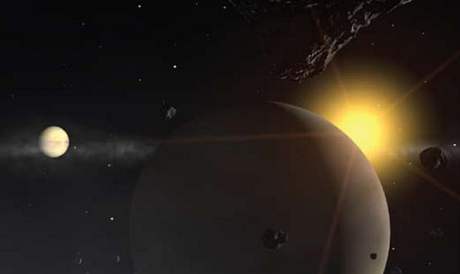 Astronomové zkoumali planetární systém vzdálený 130 svtelných let.