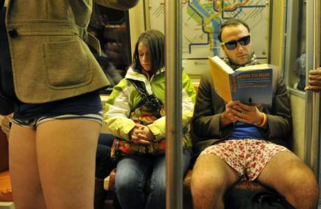 Den bez kalhot ve washingtonském metru