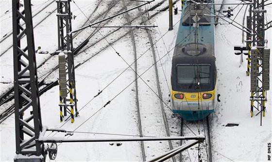 Vysokorychlostní vlaky do Brna pojedou novým koridorem. (Ilustraní snímek)