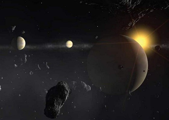Astronomové zkoumali planetární systém vzdálený 130 svtelných let.
