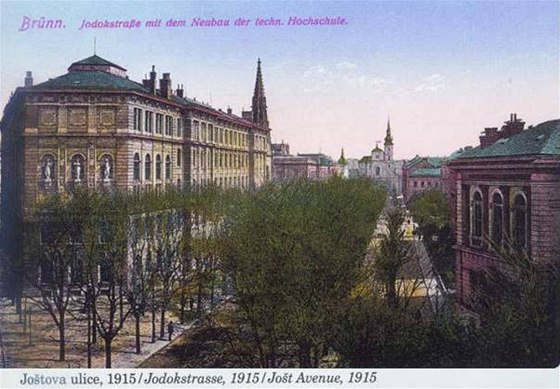 Tak Jotova ulice v Brn vypadala na zaátku století. Podoba se jí vrátí.