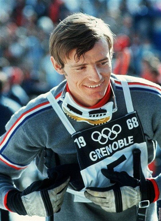 Jean-Claude Killy  v Grenoblu.