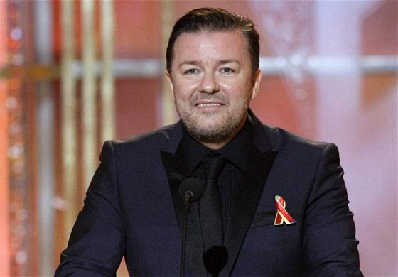 Ricky Gervais si nikdy nebere servítky. Ani te, kdy se eí jeho úast na dalích Glóbech.