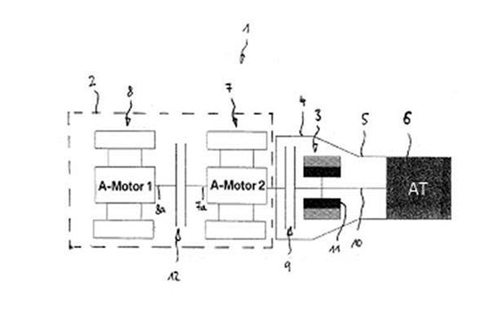 Patent BMW Split engine