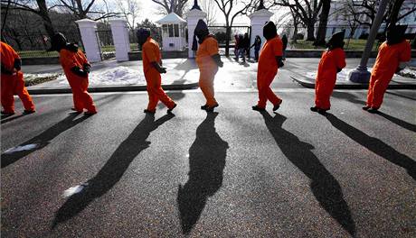 Demonstrace ve Washingtonu proti vznn na Guantnamu