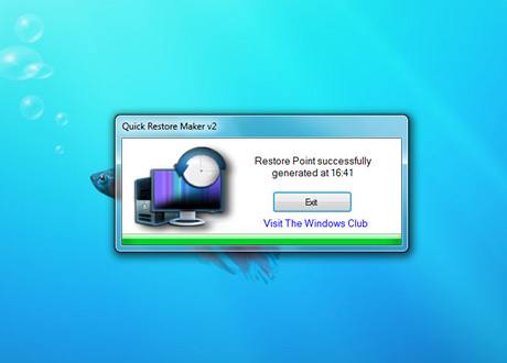 Quick Restore Maker