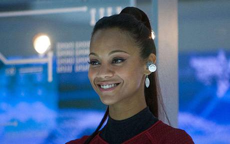 Zoe Saldana ve snmku Star Trek