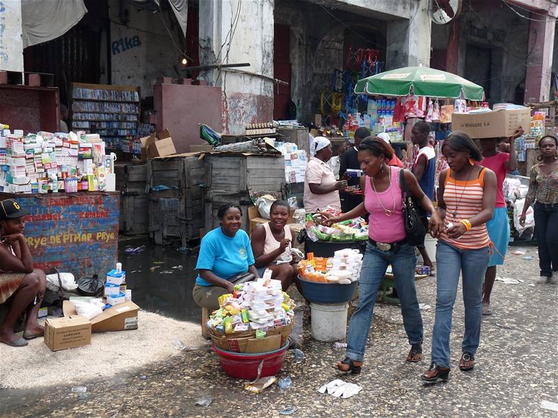 Haiti. Port-au-Prince - Grand Rue