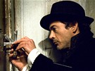 Nov film Sherlock Holmes - na snmku Robert Downey Jr. jako slavn detektiv