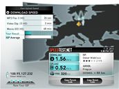 Rychlost mobilního připojení Rychlost mobilního připojení