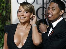 Zlat glby 2010 - Mariah Carey a Nick Cannon