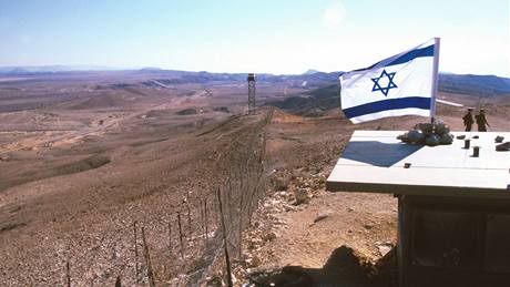 Izraelsko-egyptská hranice v pouti Negev