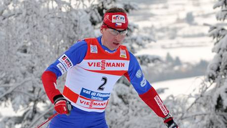 Lukáš Bauer na trati Tour de Ski Lukáš Bauer na trati Tour de Ski