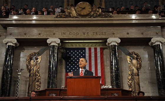 Americký prezident Barack Obama (leden 2010)