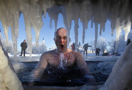 I otuilci se v pravé ruské zim rádi doma zahejí
