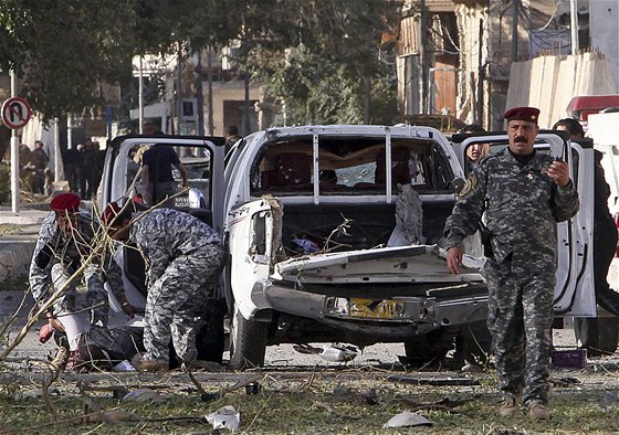 Bagdádem otásla nová série výbuch (25. ledna 2010)