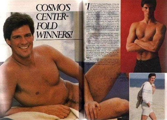 Republikán Scott Brown v roce 1982 pózoval nahý pro dámský magazín Cosmopolitan