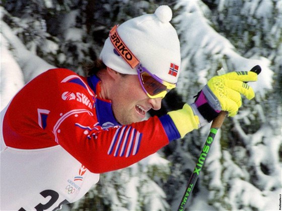 Vegard Ulvang  na olympiád v Albertville 1992