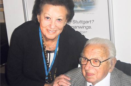 Ruth Federmannov a Nicholas Winton.
