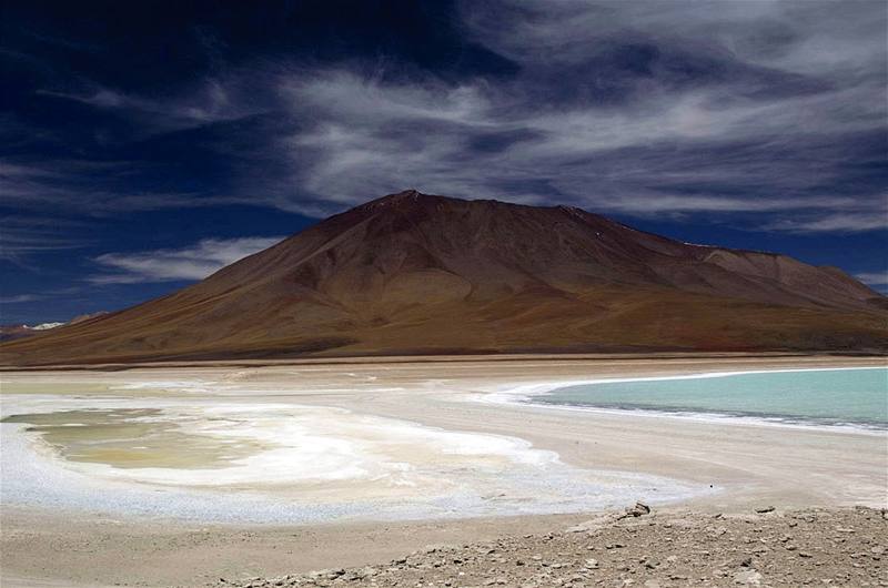 Bolívie. Národní pírodní rezervace andské fauny generála Eduarda Avaroy