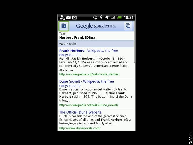 Google Goggles