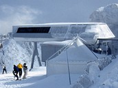 Rakousko, Nassfeld. Vrchol Trogkofelbahn Rakousko, Nassfeld. Vrchol Trogkofelbahn